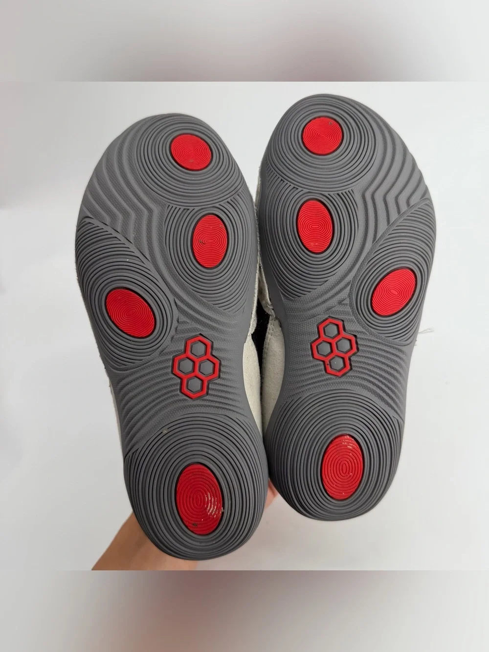 RUDIS Youth Boys Wrestling Shoes Black Grey Red Size 2 Y2 Sneakers